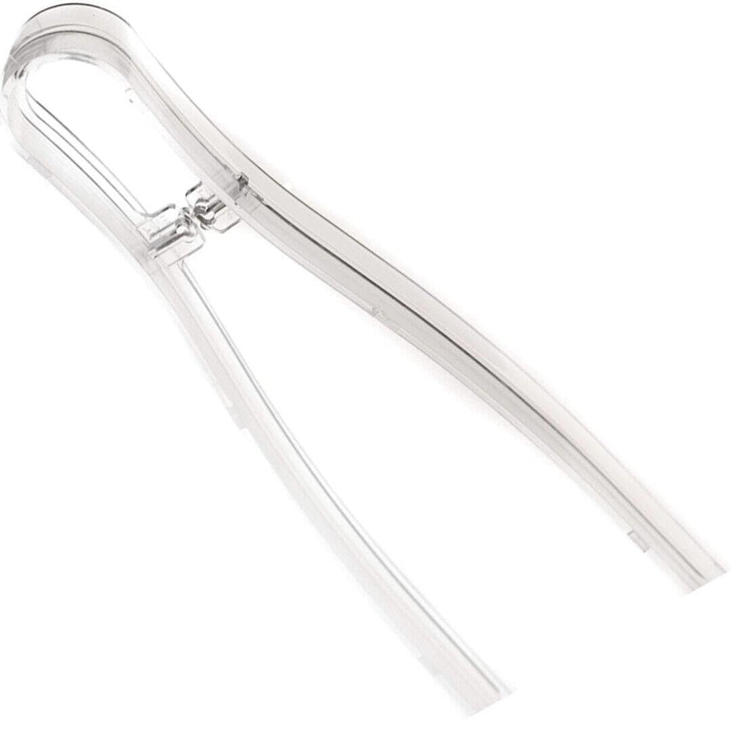 12-Inch Heavy-Duty Clear Serving Tongs