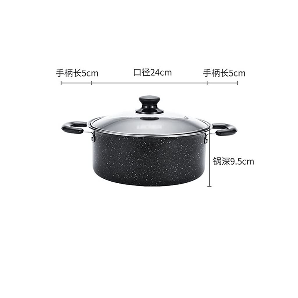 3-Piece Non-Stick Wok & Cooking Pot Set with Lids
