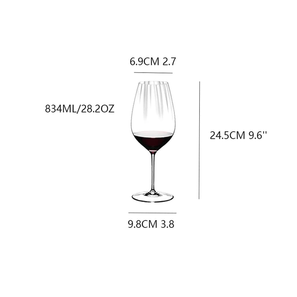 4-Piece Crystal Wine Glass Set with Decanter