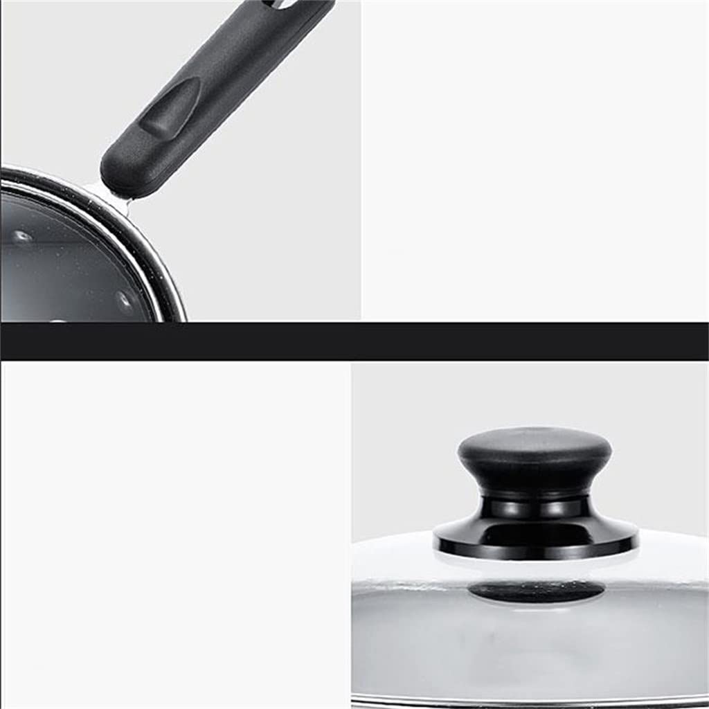 3-Piece Non-Stick Wok & Cooking Pot Set with Lids