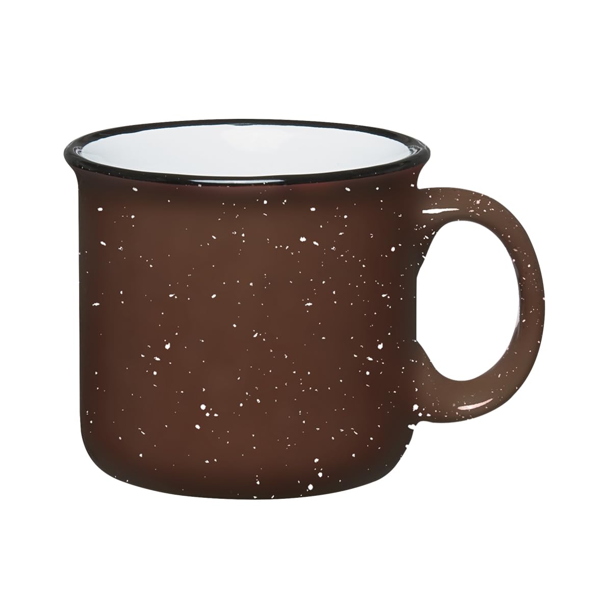 15 oz Retro Granite Ceramic Coffee Mug