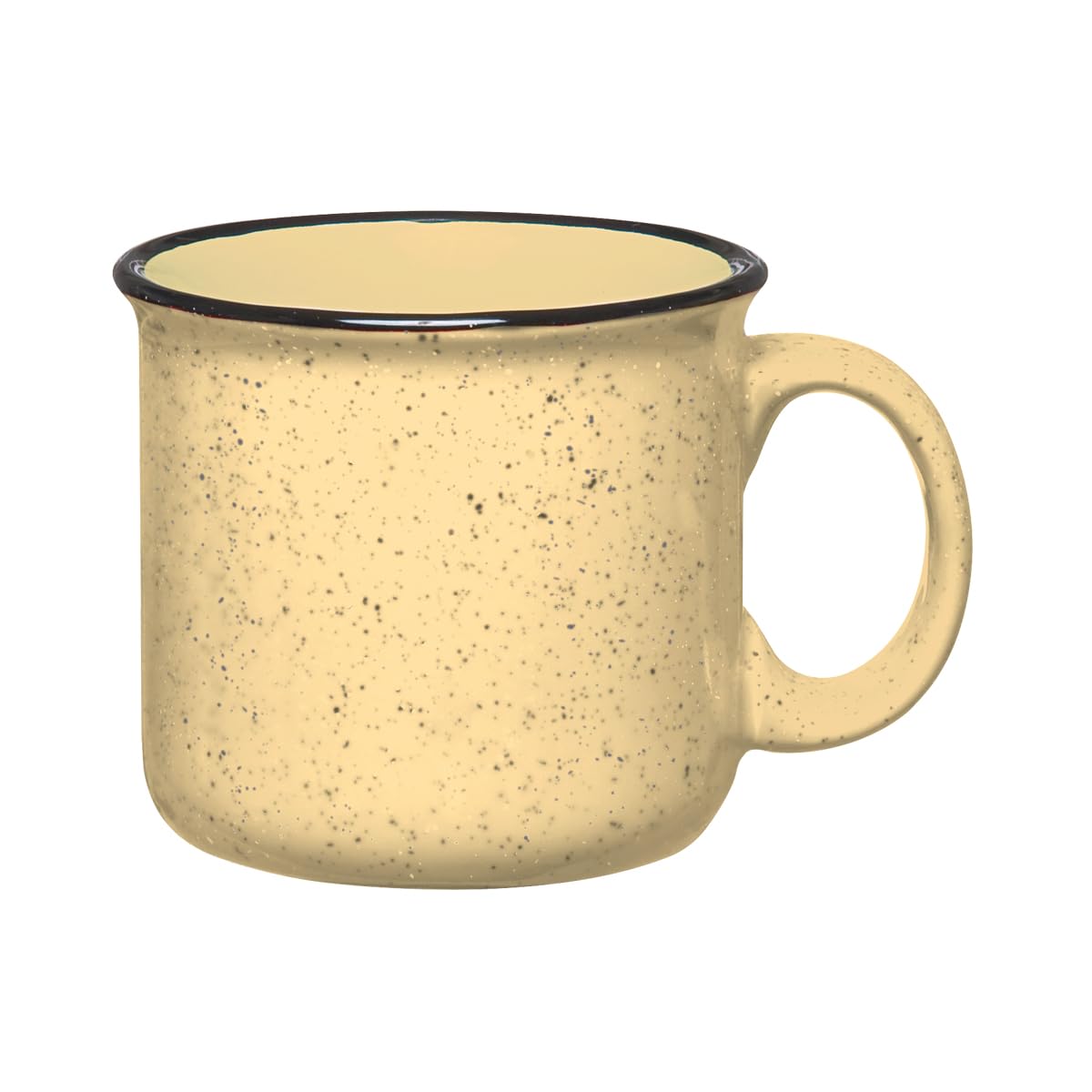 15 oz Retro Granite Ceramic Coffee Mug
