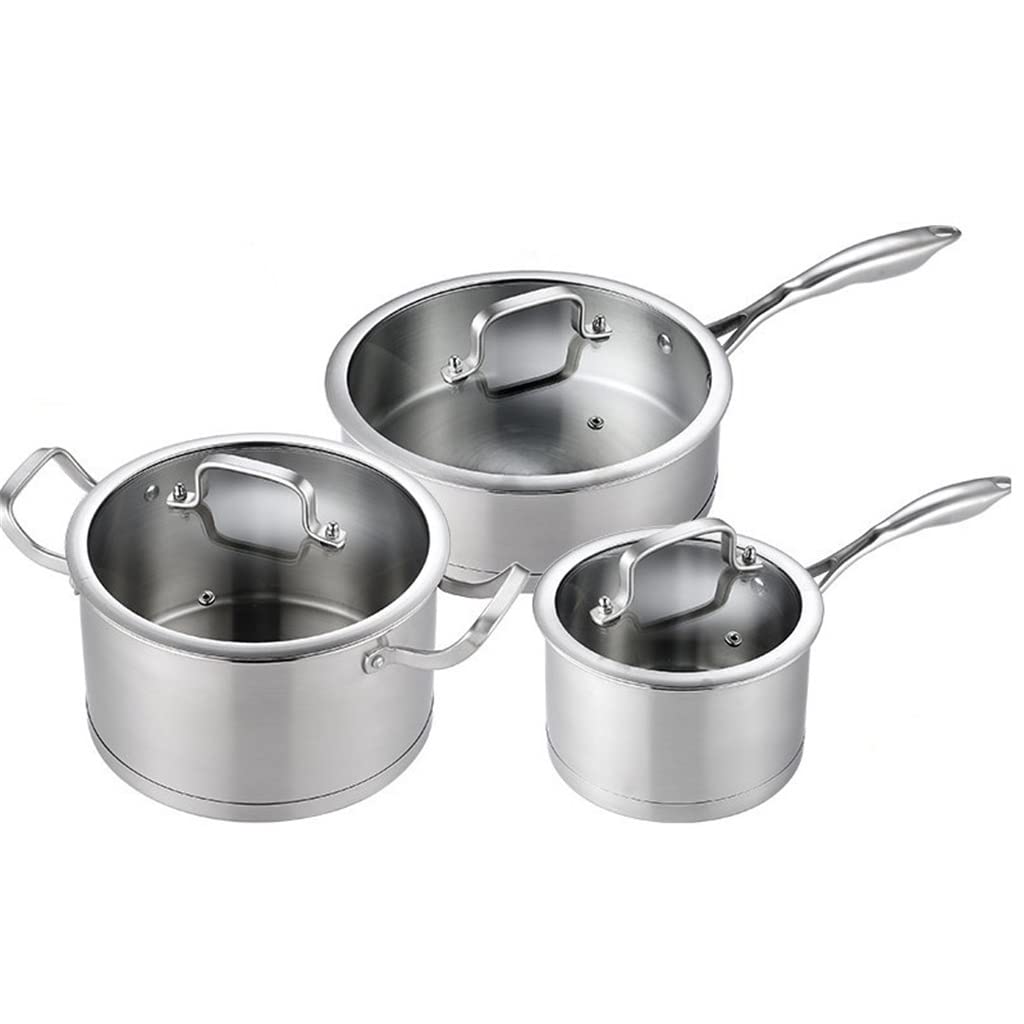 6-Piece Stainless Steel Cookware Set