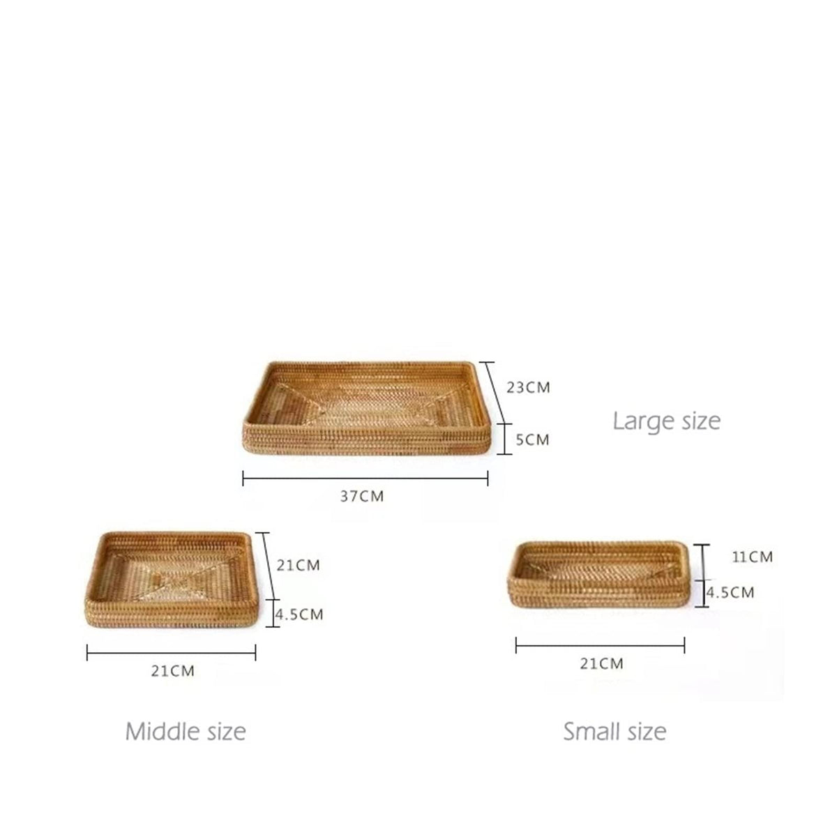 Rectangular Decorative Serving Tray