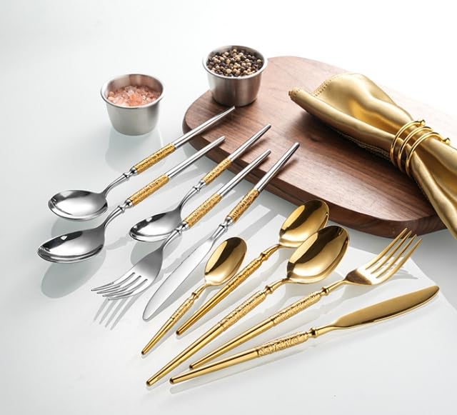 20-Piece Stainless Steel Flatware Set for 4
