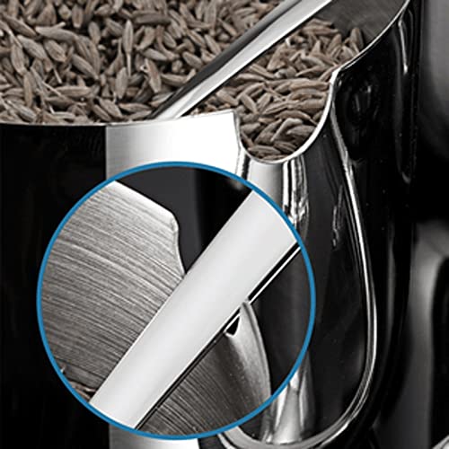 Stainless Steel Spice Canister Set with Glass Lids
