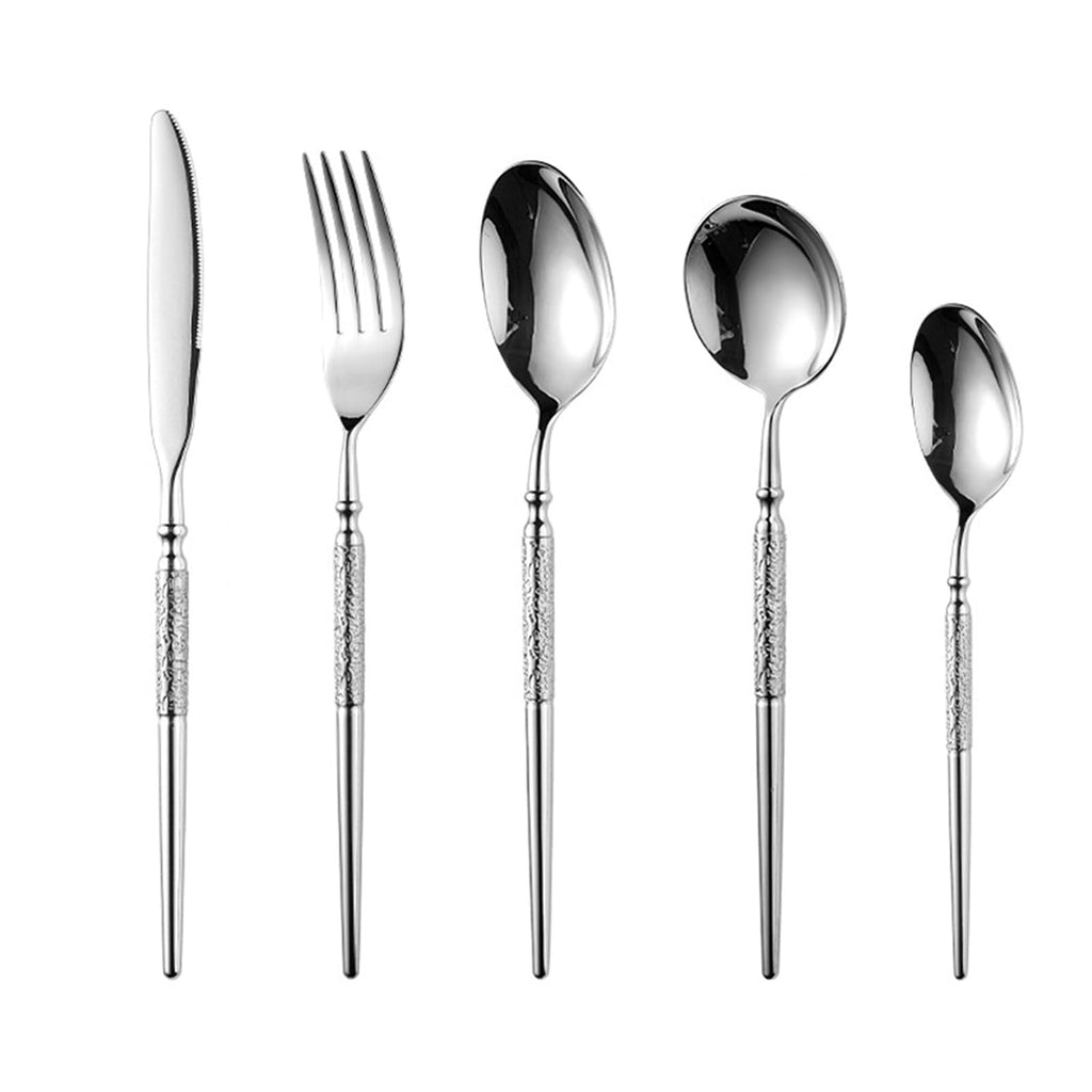 20-Piece Stainless Steel Flatware Set for 4