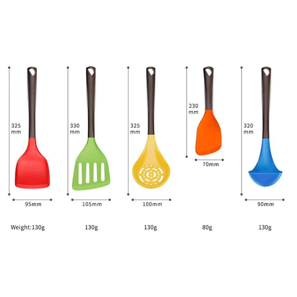 Heat-Resistant Silicone Cooking Utensil Set