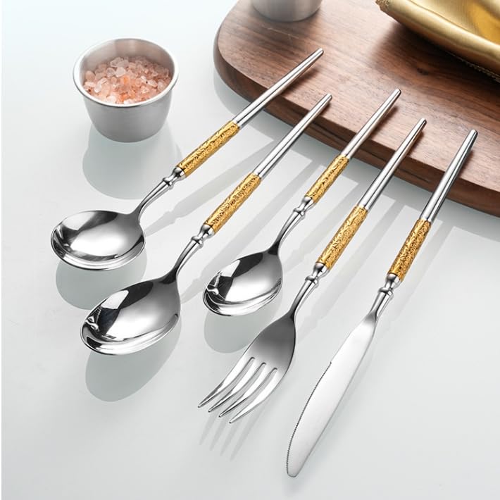 20-Piece Stainless Steel Flatware Set for 4