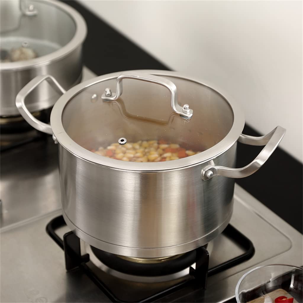 6-Piece Stainless Steel Cookware Set