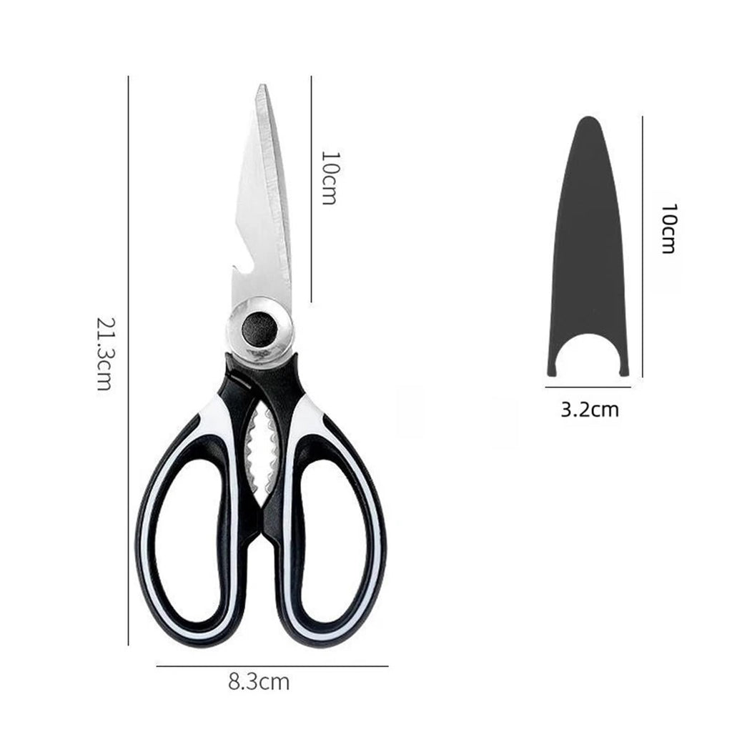 Multifunctional Fit for Kitchen Shears for Meat, Chicken Bones