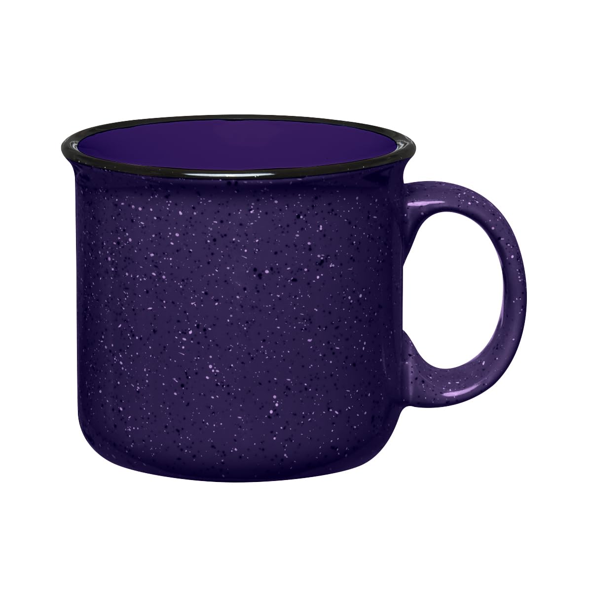 15 oz Retro Granite Ceramic Coffee Mug