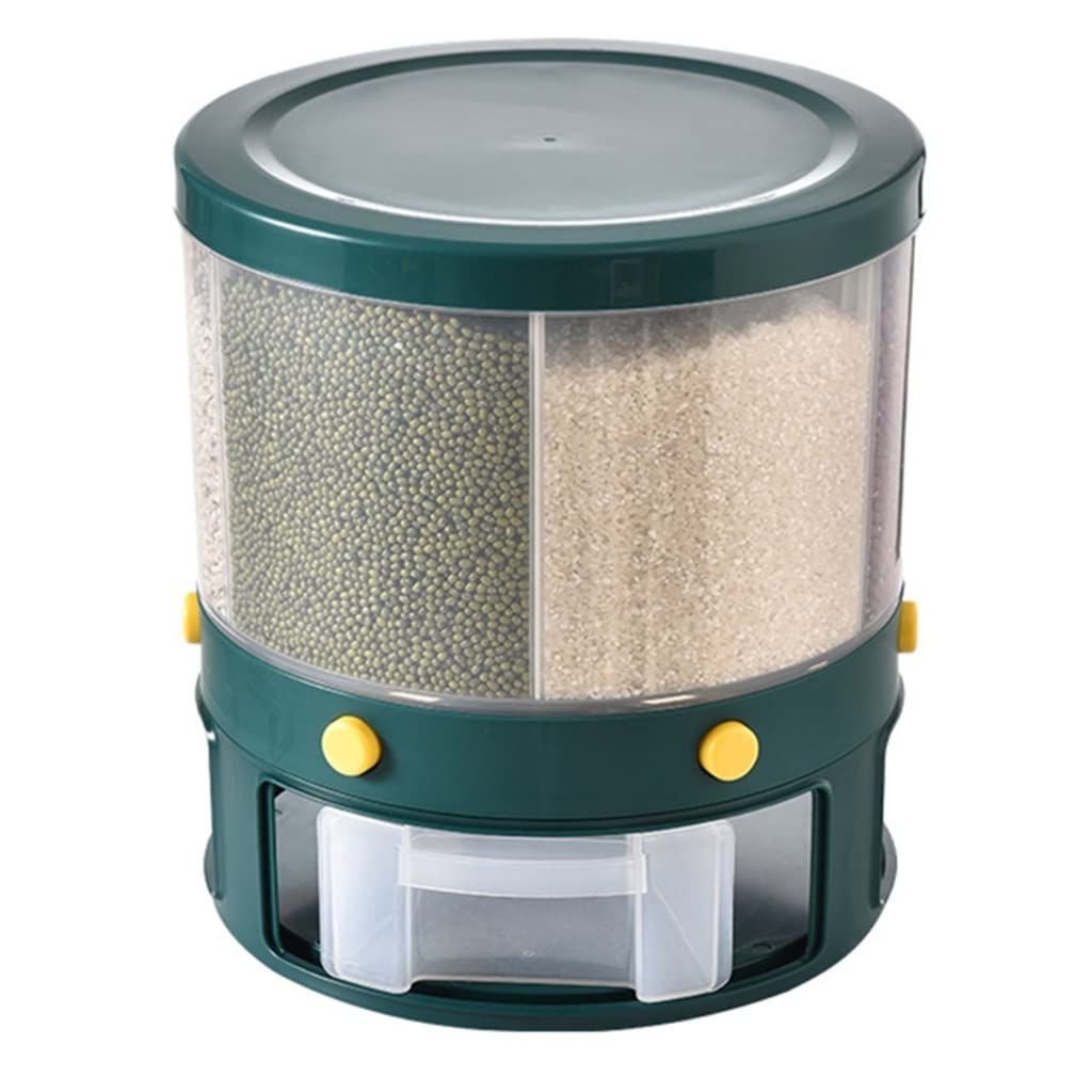 10kg Rotating Kitchen Food Storage Container