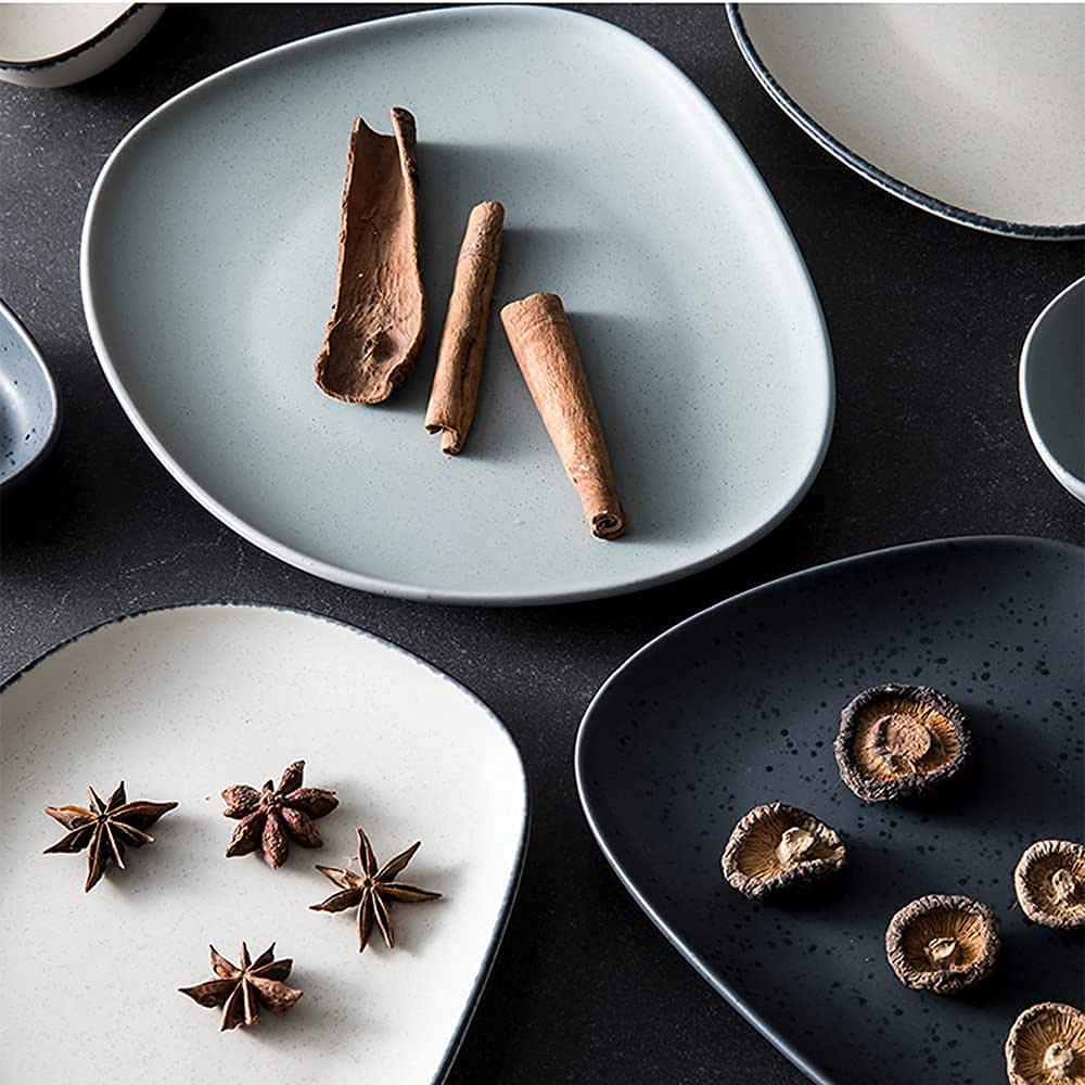 Nordic Reactive Glaze Ceramic Dinnerware Set