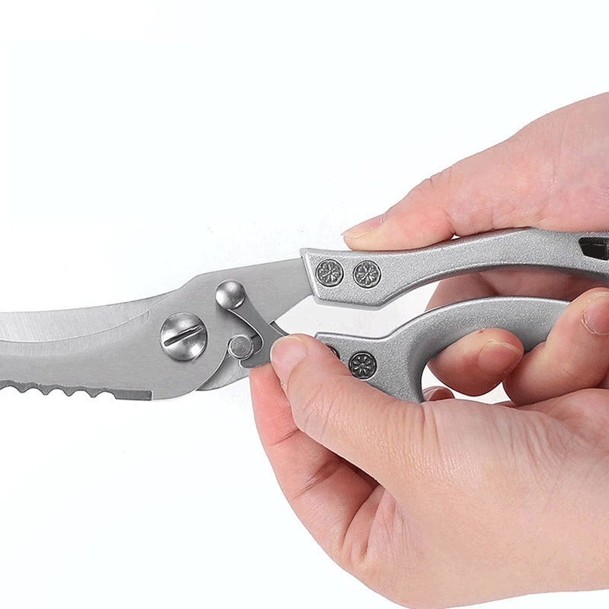 Stainless Steel Multi-Function Poultry Kitchen Scissors