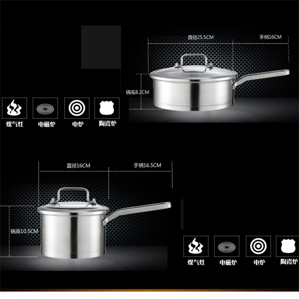 6-Piece Stainless Steel Cookware Set