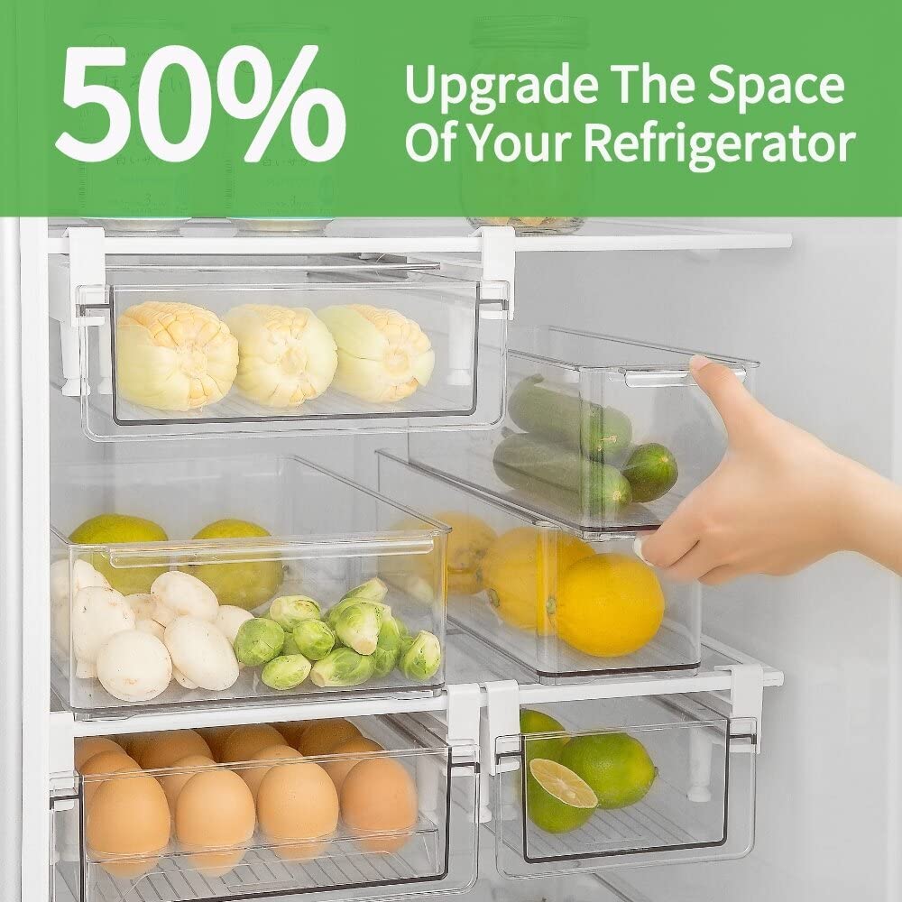 Sliding Wall Cabinet Organizer for Above Refrigerator or Oven