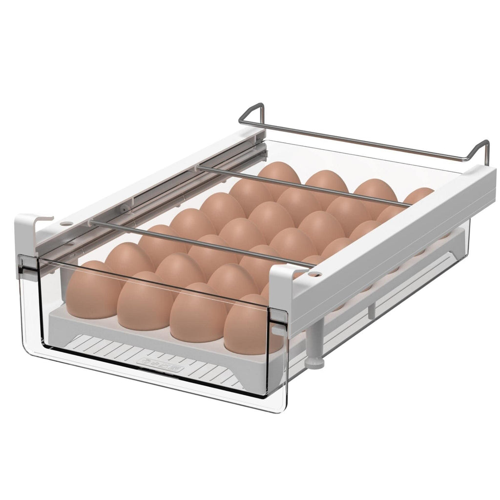 Sliding Wall Cabinet Organizer for Above Refrigerator or Oven