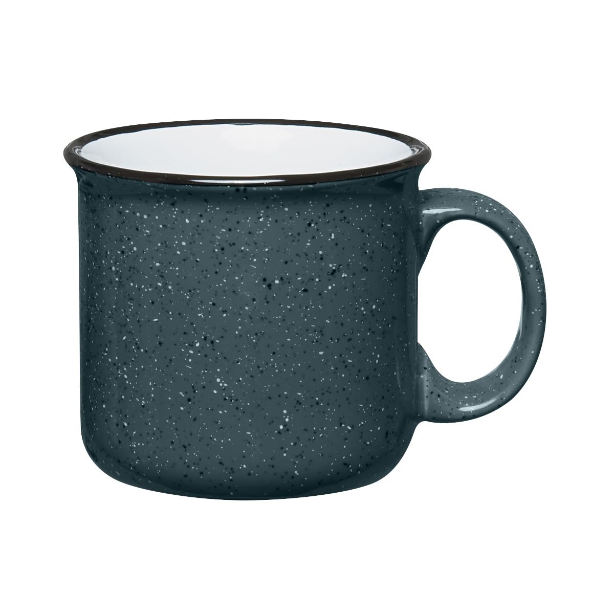 15 oz Retro Granite Ceramic Coffee Mug