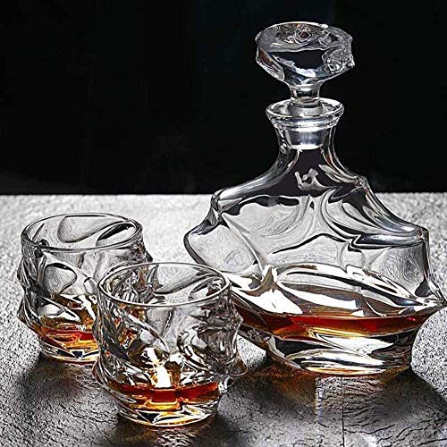 7-Piece Vintage Wine Decanter & Glassware Set
