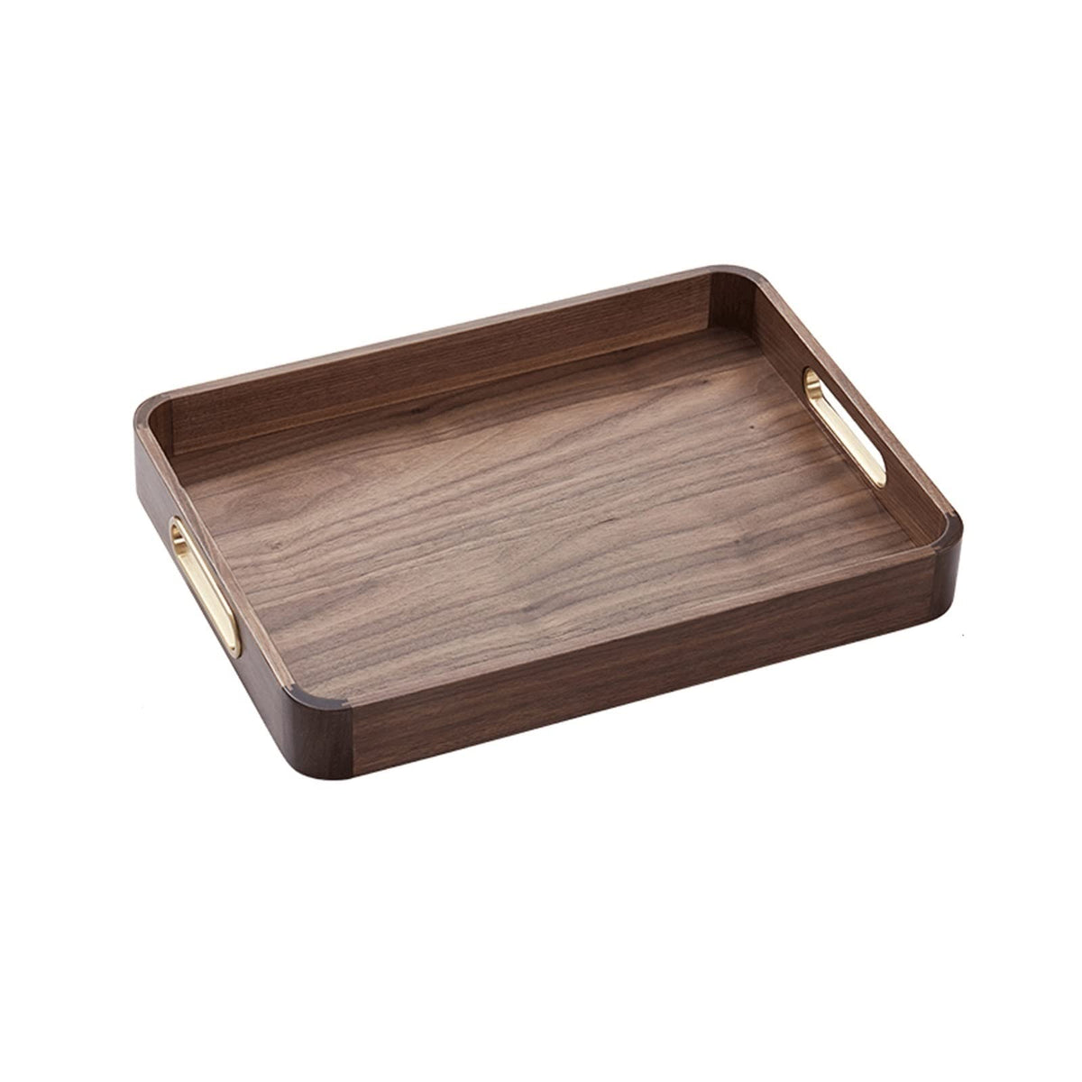 Wooden Serving Tray Set with Handles