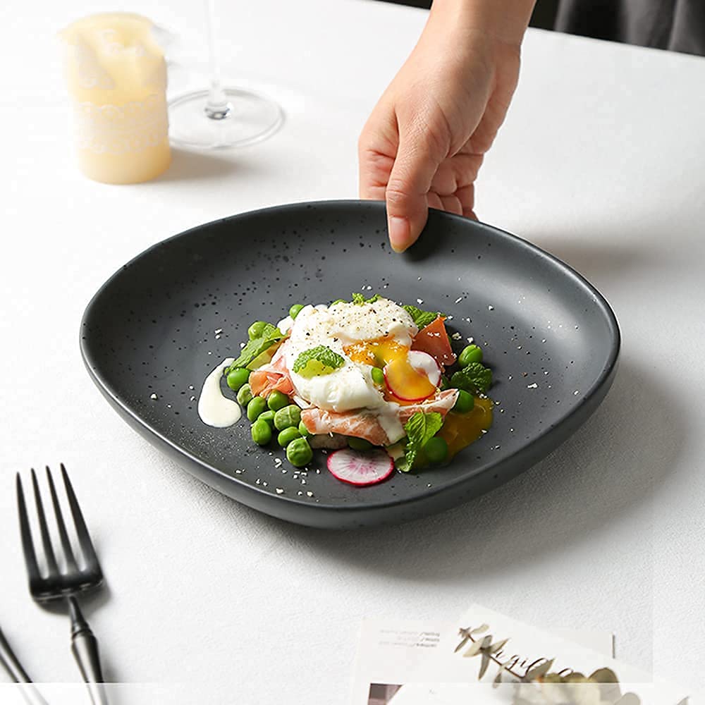 Nordic Reactive Glaze Ceramic Dinnerware Set