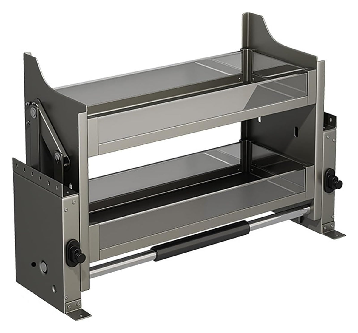 2-Tier Pull-Down Spice Rack Organizer