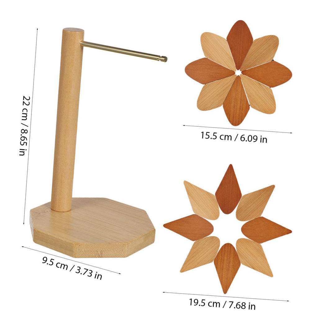 Expandable Trivet Set with Storage Stand