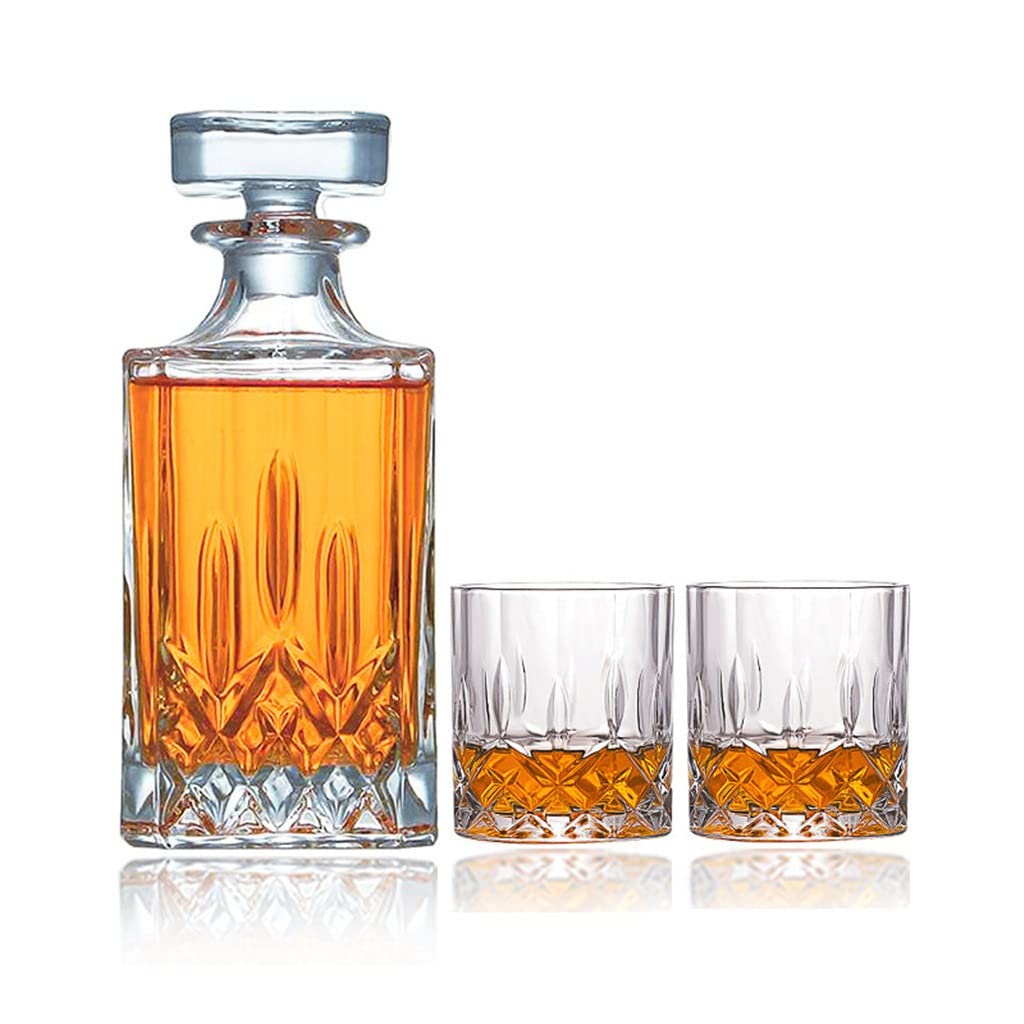 Glass Wine & Whisky Gift Set
