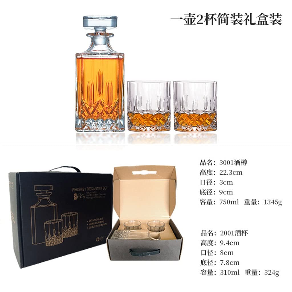Glass Wine & Whisky Gift Set