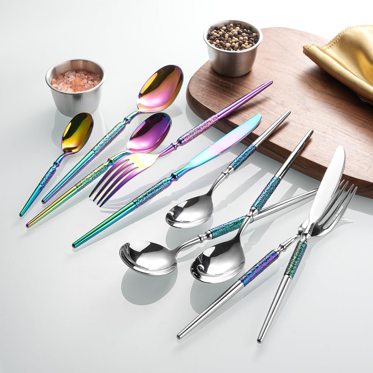 20-Piece Stainless Steel Flatware Set for 4