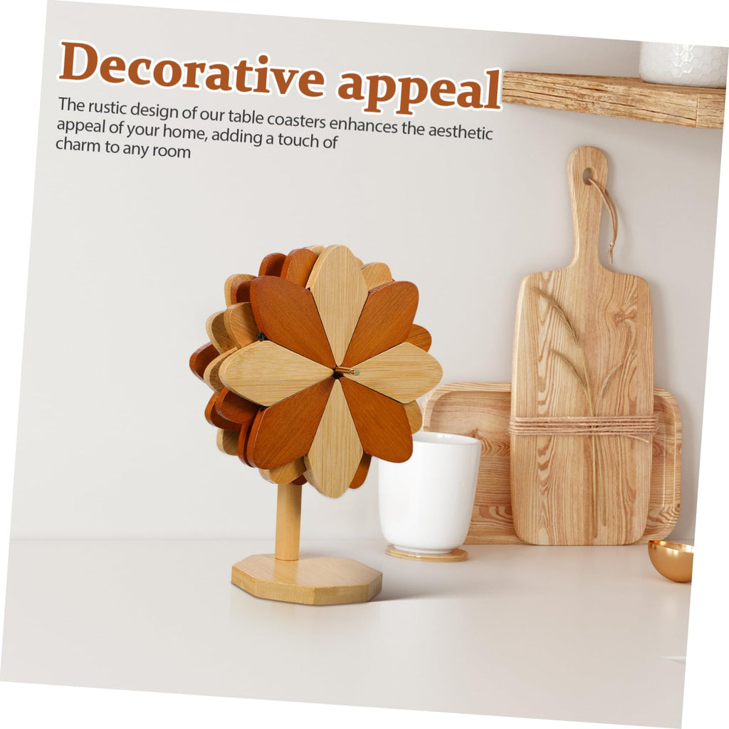 Expandable Trivet Set with Storage Stand