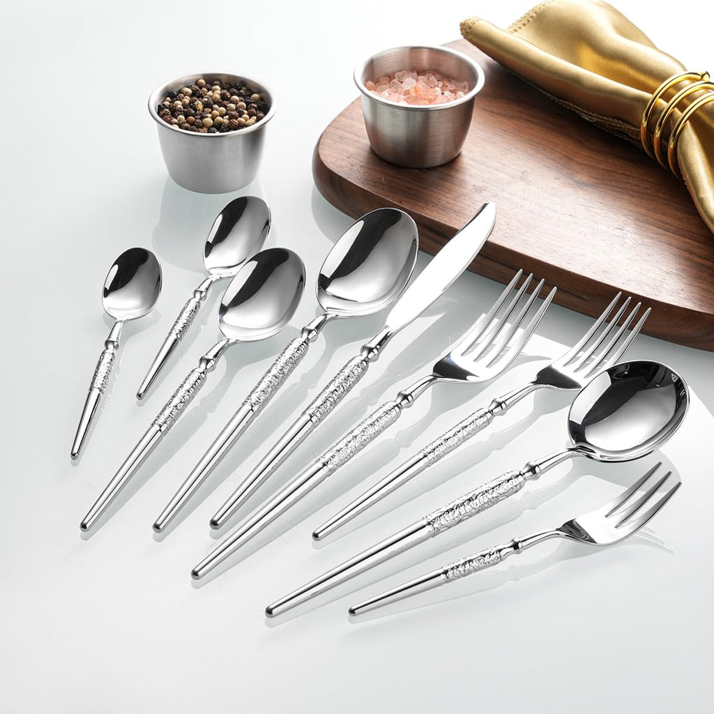 20-Piece Stainless Steel Flatware Set for 4