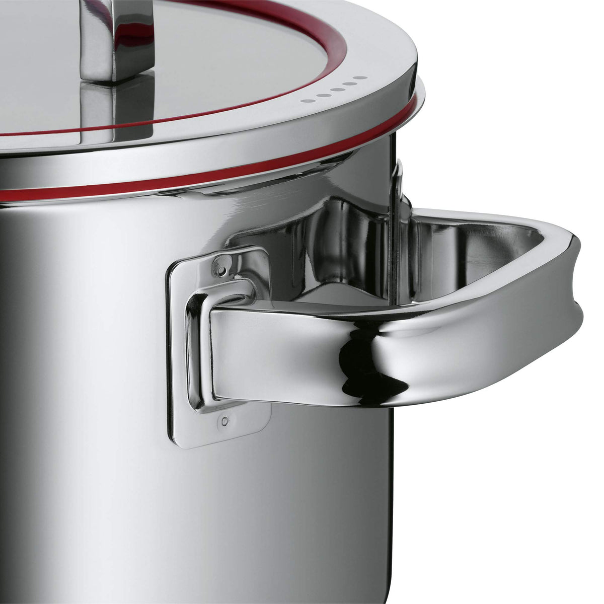 5-Piece Stainless Steel Cookware Set with Steamer Insert