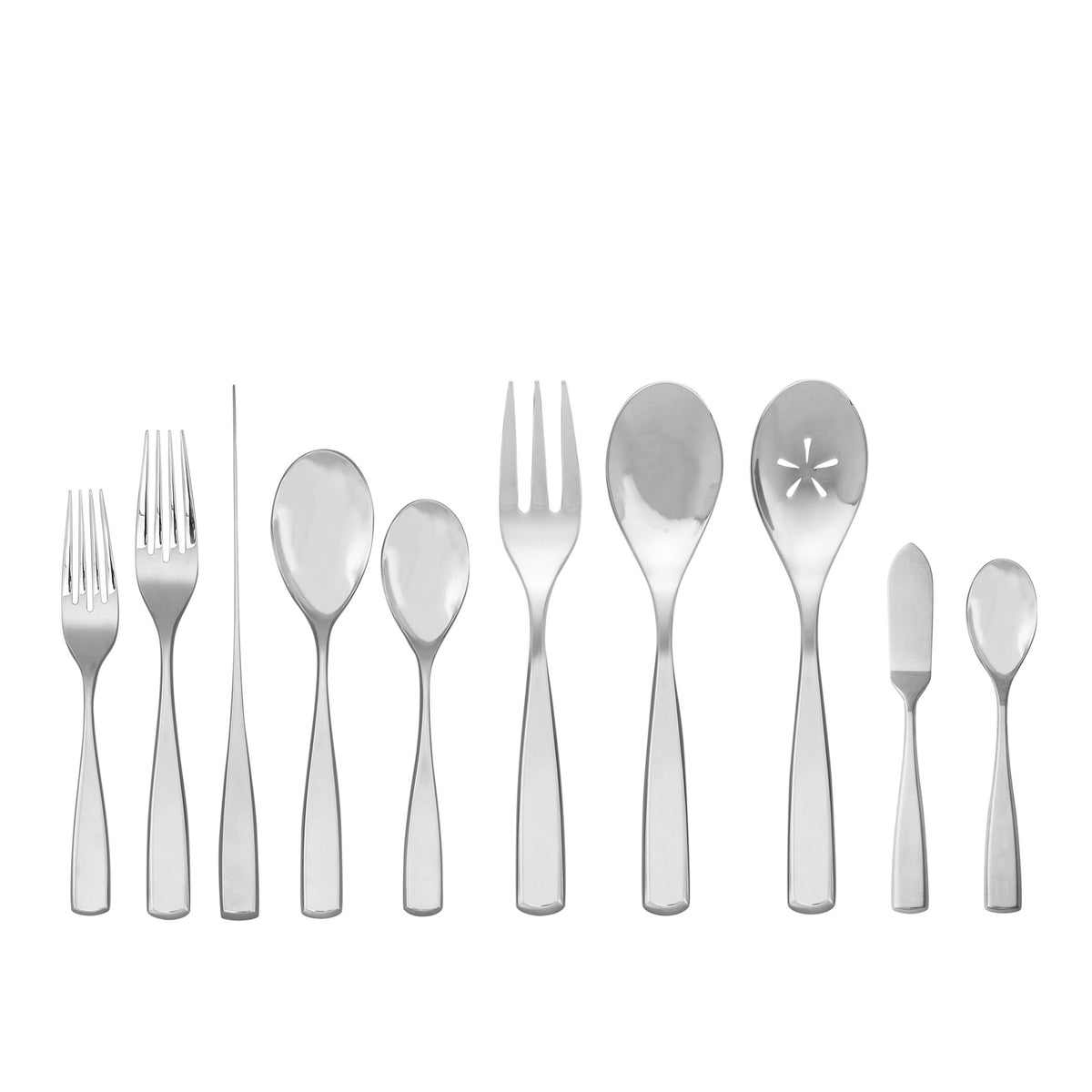 45-Piece Stainless Steel Flatware Set for 8