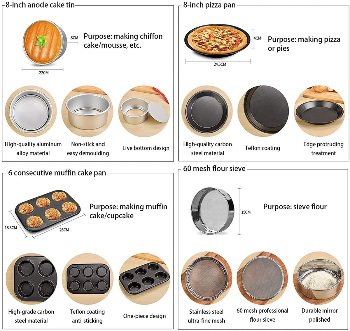7-Piece Non-Stick Bakeware Set