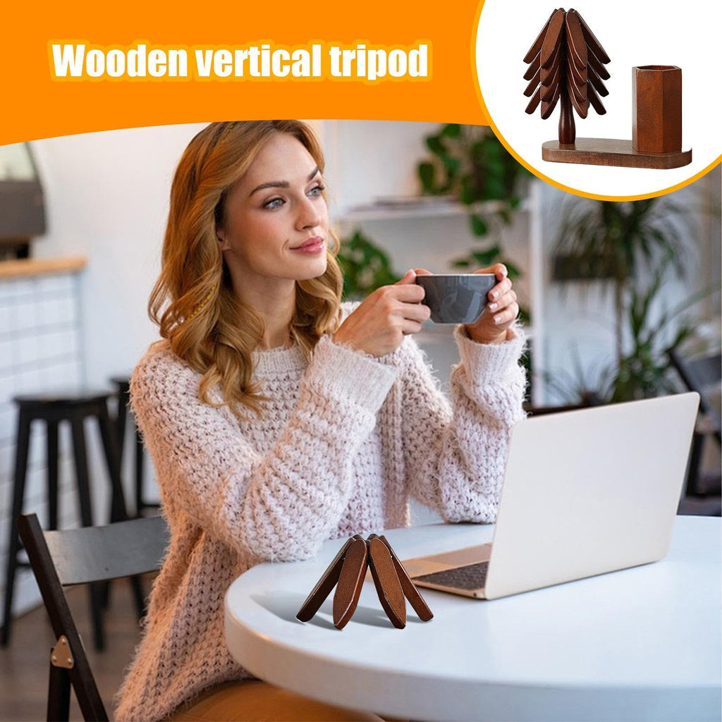 Christmas Tree Trivet Insulation with Cutlery Holder