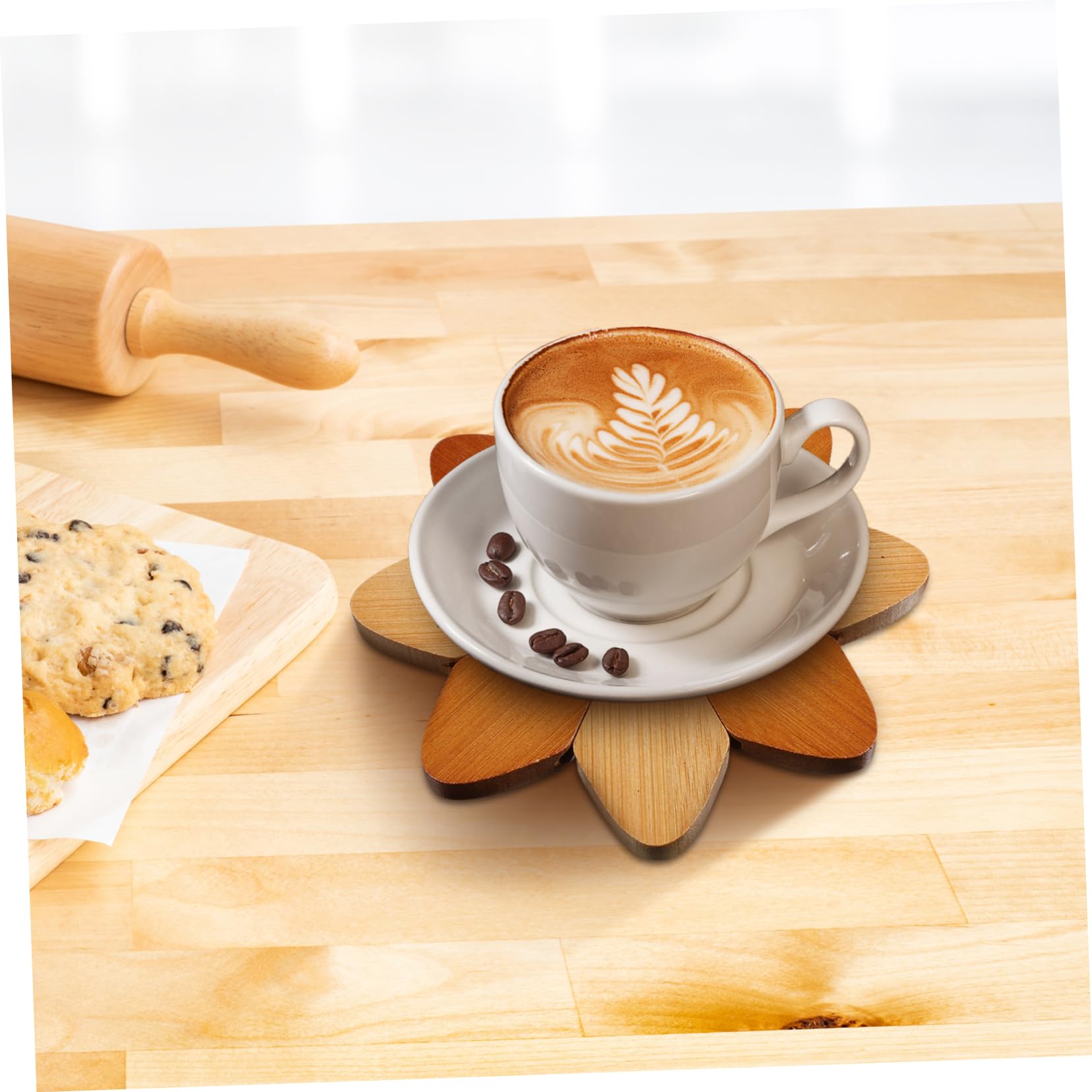 Expandable Trivet Set with Storage Stand