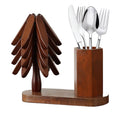 Christmas Tree Trivet Insulation with Cutlery Holder