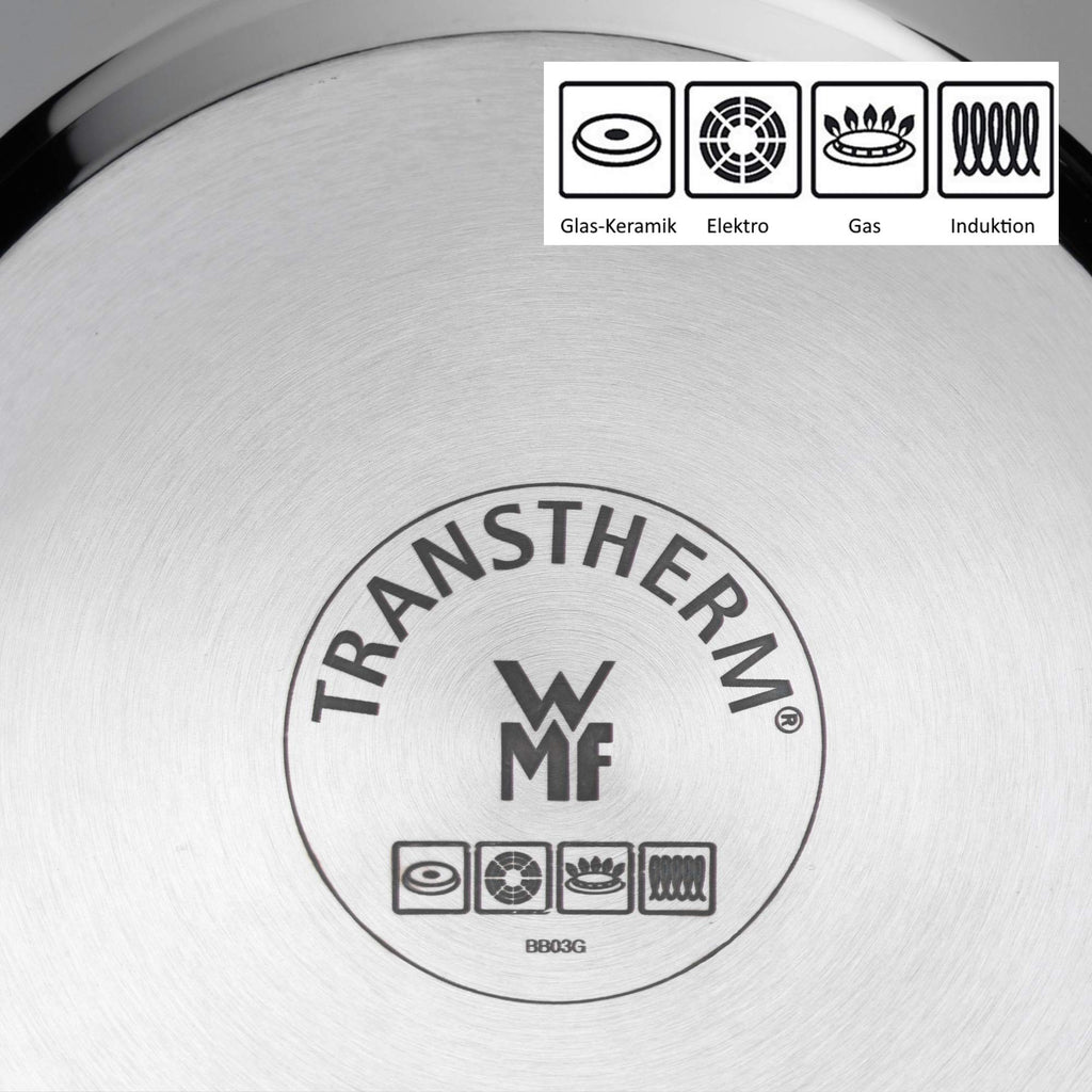 5-Piece Stainless Steel Cookware Set with Steamer Insert