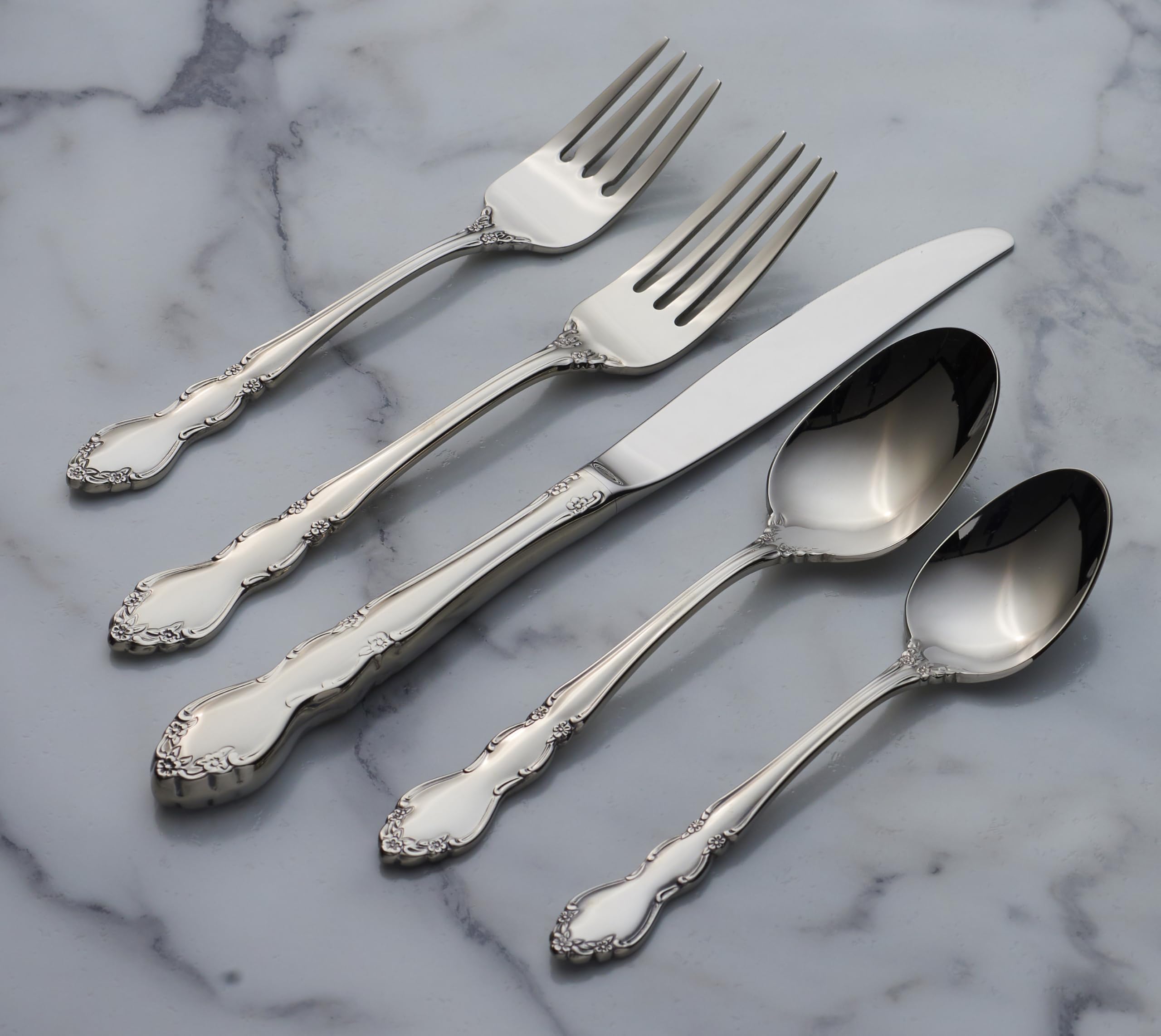 Oneida Dover Fine Flatware Salad Forks