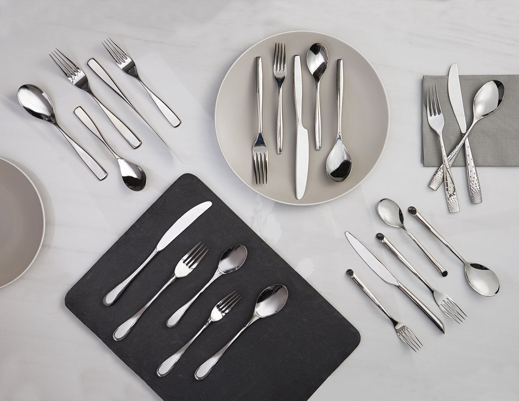 45-Piece Stainless Steel Flatware Set for 8